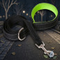 Reflective dog leash 200cm green Reflective dog leash 200cm green