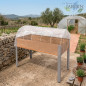 Greenhouse Protective Kit 153x73x30 cm | Grow Table Cover | Protection from Cold, Wind and Weather