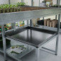 Bandeja Inferior 72x72x5 cm | Bandeja para Mesas de Cultivo | Accesorio para Almacenamiento y Organización de Plantas Bandeja Inferior 72x72x5 cm | Bandeja para Mesas de Cultivo | Accesorio para Almacenamiento y Organización de Plantas