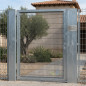 Electrowelded Galvanized Mesh 1 x 0.64 Meters | For Fences and Enclosures | 11.78mm Mesh Size | Protective Mesh for Land