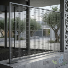 Electrowelded Galvanized Mesh 2 x 1.10 Meters | For Fences and Enclosures | 10.69mm Mesh Size | Protective Mesh for Land