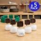 Lot de 5 robinets à flotteur réglables pour réservoirs d'eau | Robinet de remplissage vertical à profil plat | Flotteur réglable Lot de 5 robinets à flotteur réglables pour réservoirs d'eau | Robinet de remplissage vertical à profil plat | Flotteur réglable