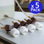 Pack of 5 Adjustable Float Valves for Water Tanks | Flat Profile Horizontal Fill Valve | Adjustable Float Pack of 5 Adjustable Float Valves for Water Tanks | Flat Profile Horizontal Fill Valve | Adjustable Float