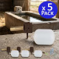 5er-Pack Niederdruck-Schwimmerventile mit 3/8"-Anschlüssen | Ventile für Tiertränken | Schwimmer für Tränken