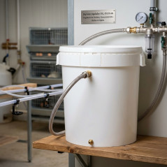 55-Liter-Wasserreglerbehälter | Abmessungen: 45 x 56 cm | Behälter zur Druckregulierung und Wasserspeicherung