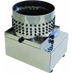 Depenadeira Automática para Perdizes e Codornas | 250 a 300 Frangos/Hora | 46x37x49 cm | Depenadeira Profissional