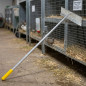 Rabbit Cage Cleaning Rake 30 cm | 1 Meter Handle | Tool for Removing Debris and Waste