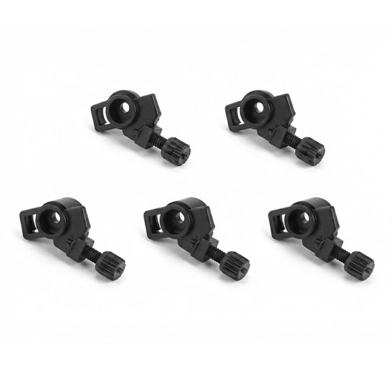 Ugello nero ad angolo basso Rain Bird MaxiPaw | Confezione da 5 ugelli per irrigatori | Ugelli per irrigazione | Ricambi MaxiPaw
