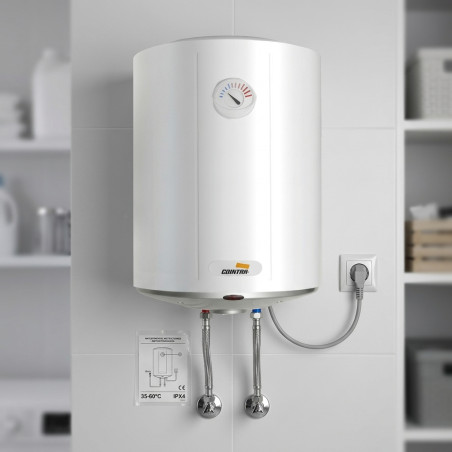 Elektrischer Warmwasserbereiter von Cointra.  Fassungsvermögen 30 l.  1500W.