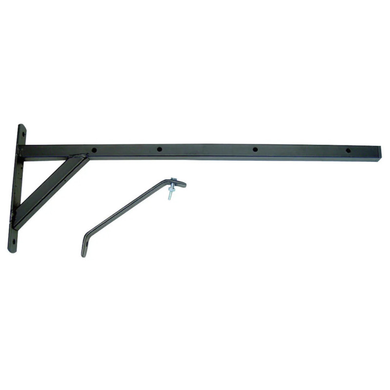 Varal de Roupa com Suporte de Parede 55cm Preto | Varal Fixo | Secagem de Roupa | Uso Interno e Externo Varal de Roupa com Suporte de Parede 55cm Preto | Varal Fixo | Secagem de Roupa | Uso Interno e Externo
