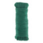 Corda intrecciata in polipropilene da 10 mm, 15 metri, verde | Corda intrecciata per tende da sole interne/esterne Corda intrecciata in polipropilene da 10 mm, 15 metri, verde | Corda intrecciata per tende da sole interne/esterne