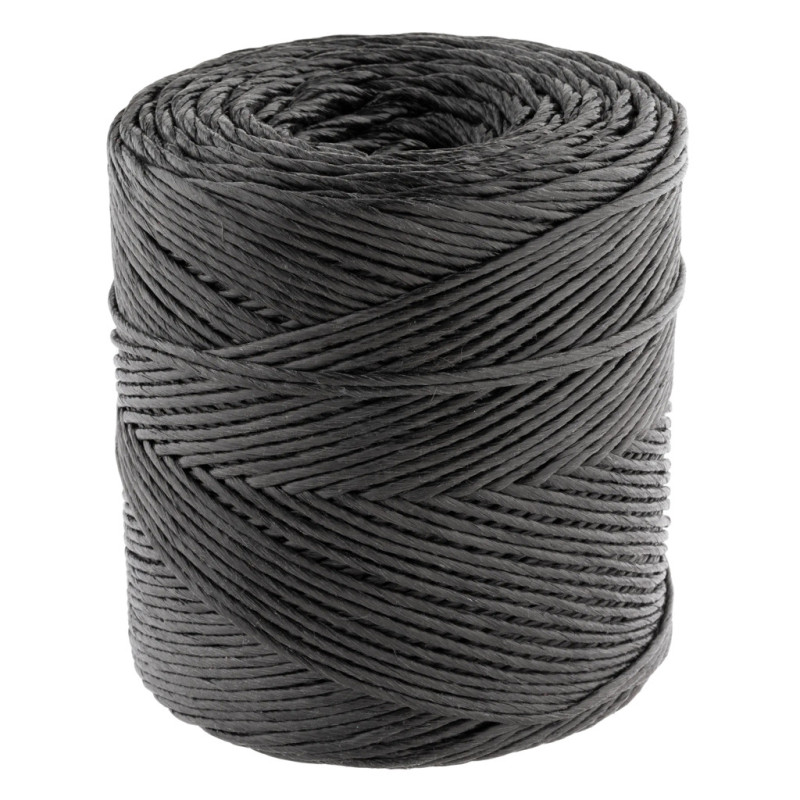 Ficelle de raphia 1,7 mm 420 m Noire | Corde pour emballage, décoration, jardinage, photos, cadeaux, loisirs créatifs Ficelle de raphia 1,7 mm 420 m Noire | Corde pour emballage, décoration, jardinage, photos, cadeaux, loisirs créatifs