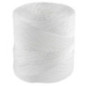Corda de ráfia branca, 1,7 mm, 420 m | Ideal para embalagens, decoração, jardinagem, fotos, presentes e artesanato.