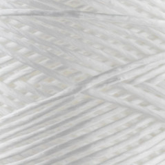 Corda de ráfia branca, 1,7 mm, 420 m | Ideal para embalagens, decoração, jardinagem, fotos, presentes e artesanato.