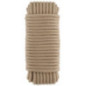 Corde tressée en polypropylène de 8 mm, 15 mètres, marron | Cordon tressé pour auvents intérieurs/extérieurs Corde tressée en polypropylène de 8 mm, 15 mètres, marron | Cordon tressé pour auvents intérieurs/extérieurs