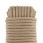 Corde tressée en polypropylène de 8 mm, 15 mètres, marron | Cordon tressé pour auvents intérieurs/extérieurs Corde tressée en polypropylène de 8 mm, 15 mètres, marron | Cordon tressé pour auvents intérieurs/extérieurs