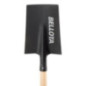Pala Rectangular Bellota con Mango de Madera 122 cm | Pala de Jardin | Herramienta para Tierra, Arena y Construcción