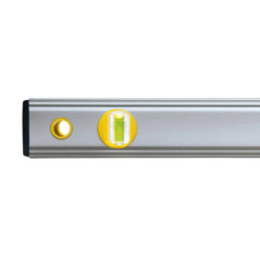 Stanley 60cm Aluminum Magnetic Level | 2 Bubble Level | Rubberized Edges | Measuring and DIY Tool