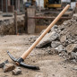 Bellota 2kg Forged Steel Pick | 90cm Beechwood Handle | Stone Pick | Trenching and Construction