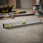 Stanley 60 cm Aluminium-Magnetwasserwaage | 2 Libellen | Gummierte Kanten | Mess- und Heimwerkerwerkzeug