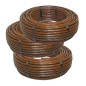 Tubo de irrigação por gotejamento de 16 mm | Tubo com gotejadores a cada 33 cm | Tubo de gotejamento de 16 mm, 300 metros, marro