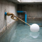 3/4"-Rundschwimmer mit Stange für Tanks | Wasserstandsschwimmerventil | Füllventil für Tanks und Zisternen 3/4"-Rundschwimmer mit Stange für Tanks | Wasserstandsschwimmerventil | Füllventil für Tanks und Zisternen