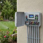 Controlador de Irrigação Elétrica Externa Toro Evolution de 8 Zonas | Temporizador de Irrigação Automático