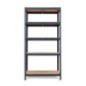 Étagère métallique noire 180 x 90 x 40 cm | 5 étagères | Charge maximale 875 kg | 175 kg par étagère | Panneaux HDF 5 mm Étagère métallique noire 180 x 90 x 40 cm | 5 étagères | Charge maximale 875 kg | 175 kg par étagère | Panneaux HDF 5 mm