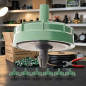 Pack 200 Goteros Autocompensantes 8 L/h | Goteros Seta No Desmontables | Uso en Agricultura y Jardín | Tubería de 16 mm