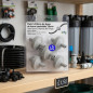 10mm stainless steel filter.