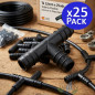 Pack 25 Té 12 mm para tubería flexible ideales para conexiones en sistemas de riego y agua