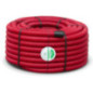 Tube ondulé double couche rouge 40 mm 50 m | Tube ondulé certifié AENOR | Tube pour câbles électriques