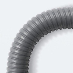 Conduit flexible en acier avec revêtement PVC, diamètre intérieur 17,5 mm / diamètre extérieur 22,5 mm, longueur 50 m | Conduit