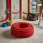 Tubo Corrugado Rojo 29mm 50 metros | Tuberia corrugada con Certificado Aenor | Tuberia para Cable Electrico Tubo Corrugado Rojo 29mm 50 metros | Tuberia corrugada con Certificado Aenor | Tuberia para Cable Electrico