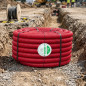 Tubo Corrugado de Dupla Camada Vermelho 40mm 50m | Tubo Corrugado com Certificado AENOR | Tubo para Cabo Elétrico Tubo Corrugado de Dupla Camada Vermelho 40mm 50m | Tubo Corrugado com Certificado AENOR | Tubo para Cabo Elétrico