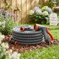 Ausziehbarer Gartenschlauch bis zu 15 m | Mehrfach verstellbare Gießkanone | Schlauch für die Gartenbewässerung Ausziehbarer Gartenschlauch bis zu 15 m | Mehrfach verstellbare Gießkanone | Schlauch für die Gartenbewässerung