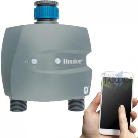 Programmatore da Rubinetto a 2 Zone Controllato Tramite Bluetooth BTT-201 Hunter