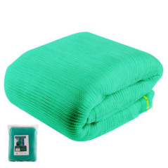 Facade Protection Mesh 6x10 m Green | Safety Mesh | Construction Site Protection | Mesh for Facades and Scaffolding