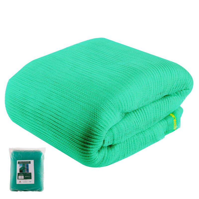 Malla Protección Fachada 6x10 m Verde | Malla de Seguridad | Protección de Obras | Malla para Fachadas y Andamios Malla Protección Fachada 6x10 m Verde | Malla de Seguridad | Protección de Obras | Malla para Fachadas y Andamios