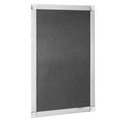 Mosquiteiro deslizante em alumínio branco 120 x 220 cm | Porta mosquiteira | Mosquiteiro deslizante | Mosquiteiro