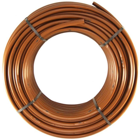 Tuyau d'irrigation goutte à goutte auto-compensateur de 16 mm | Tuyau avec goutteurs tous les 40 cm | Tuyau d'irrigation goutte