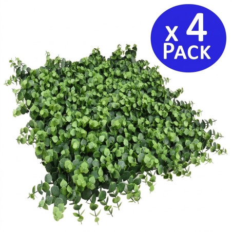 Set di 4 Giardino Verticale Irolia 50 x 50 cm. Creano Ambienti di Grande Originalità e Freschezza