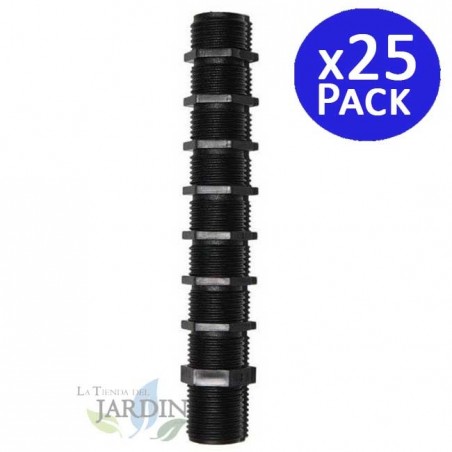 Set di 25 Bobine di Irrigazione Regolabile 1/2'' x 1/2'' 15 cm per l'installazione di un Irrigatore