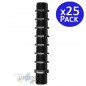 Pack 25 Bobina de riego recortable 1/2''x1/2'' 15 cm para colocación de aspersores y difusores Pack 25 Bobina de riego recortable 1/2''x1/2'' 15 cm para colocación de aspersores y difusores
