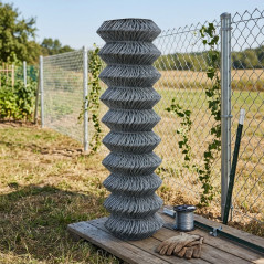 Rete metallica a torsione singola 2x25 m | Rete per recinzioni | Recinzione metallica | Recinzione per giardino e appezzamento