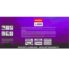 Matte White Plastic Paint 15L or 22.5kg L5000 | Interior and Exterior Anti-Mold Paint
