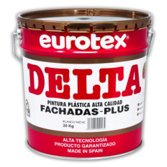 Tinta branca para exteriores 20 kg | Revestimento exterior de alta qualidade | Tinta para fachadas | Tinta para paredes