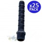 Bobine d'irrigation sécable 1/2'' x 3/4'' 15 cm | Lot de 25 rallonges pour l'installation d'arroseurs Bobine d'irrigation sécable 1/2'' x 3/4'' 15 cm | Lot de 25 rallonges pour l'installation d'arroseurs