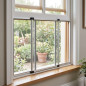 Moustiquaire extensible en aluminium 70/130 x 50 cm | Moustiquaire de fenêtre | Protection contre les insectes Moustiquaire extensible en aluminium 70/130 x 50 cm | Moustiquaire de fenêtre | Protection contre les insectes