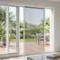 Weißes Aluminium-Schiebe-Moskitonetz 120 x 220 cm | Moskitonetz für Türen | Schiebe-Moskitonetz | Moskitonetz Weißes Aluminium-Schiebe-Moskitonetz 120 x 220 cm | Moskitonetz für Türen | Schiebe-Moskitonetz | Moskitonetz
